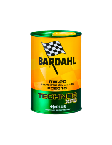 BARDAHL TECHNOS XFS P2012 0W20 Olio Motore Lubrificanti Auto 1 LT