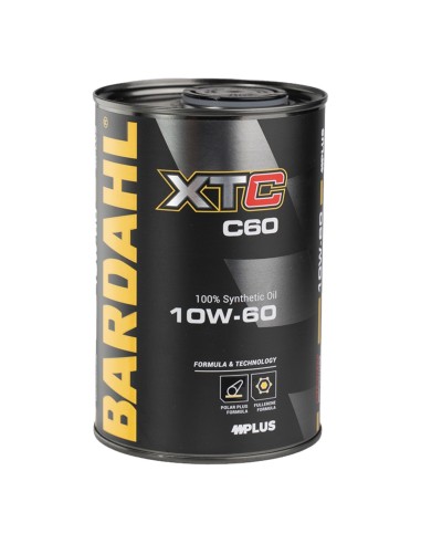 BARDAHL XTC C60 SAE 10W60 Lubrificanti Auto Olio Motore Benzina Diesel 1 LT