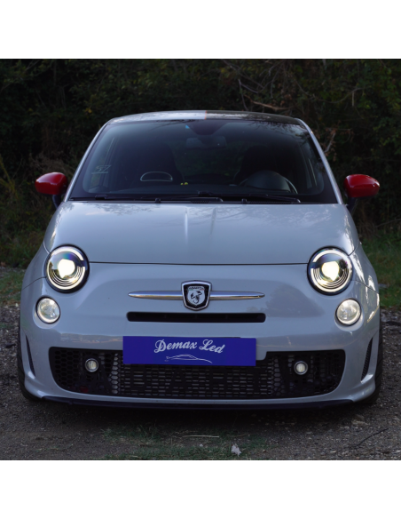 Fari Full LED Anteriori Abarth & Fiat 500 (2008–2025)