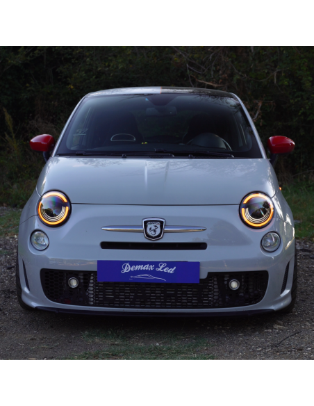 Fari Full LED Anteriori Abarth & Fiat 500 (2008–2025)