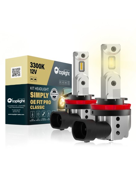 Kit Simply H11 Oe Fit Pro Classic 3300K 2 Pcs