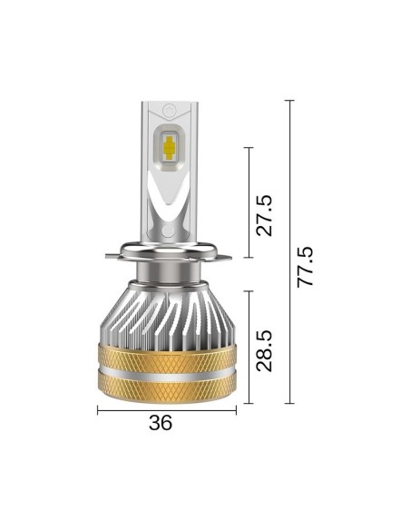 Kit Headlight TOKYO3 per H7 (2PCS)