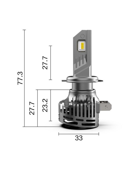 Kit Headlight SERIE COMPACT per H7 (2PCS)
