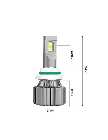 Kit Headlight LUMISTAR PRO HIR2 (2 PCS)