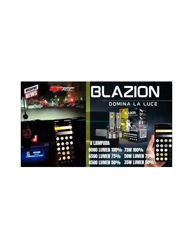 Kit Led Blazion H4 H19 Con app