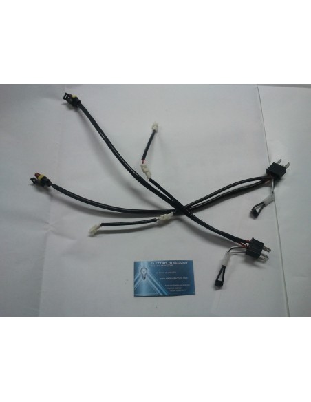 cablaggio H4 Bixenon Multipolarità 12v 24v