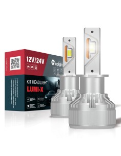 Kit Headlight LUMI-X 9-60V per H3 (2PCS)