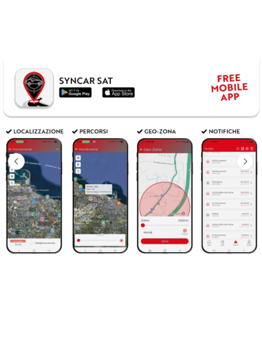 sistema GPS per monitoraggio remoto in tempo reale di un veicolo (o di flotte)