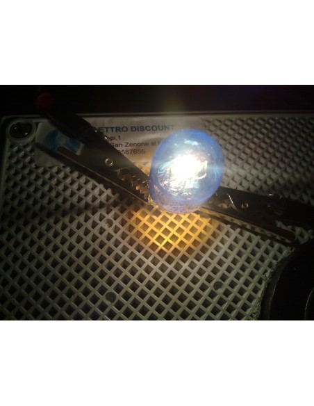 Lampada posizione Crystal Cromo