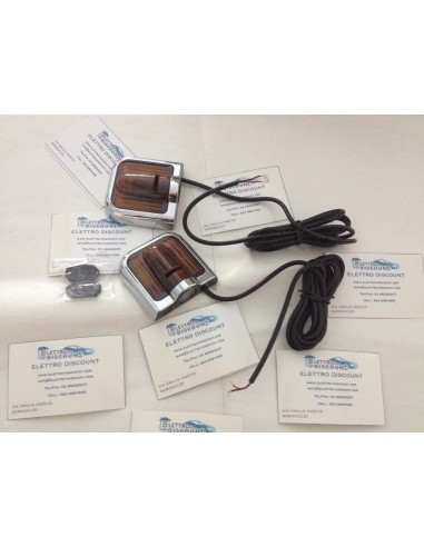 Lampade di cortesia a LED con LOGO auto a filo KIT