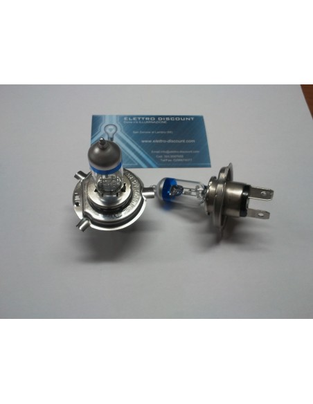 H4 Lampada Ultra White 3600K