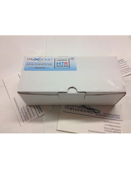 lampada Xeno in H7R corte 6000K 35W