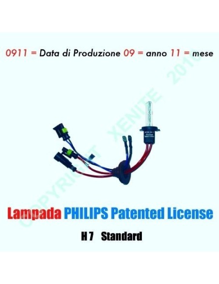 lampade Xenon H7 4300K 35W