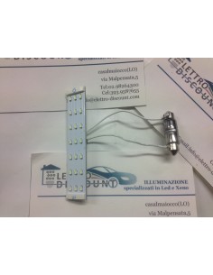 Plafoniera D Rettangolare base Siluro