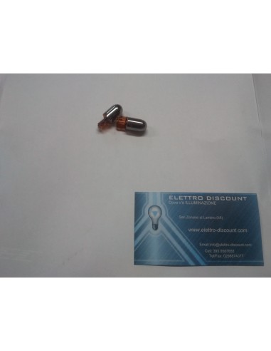 Lampada Freccia W5W arancio cromo