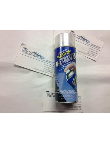 Plasti Dip Spray Metallizzato Argento