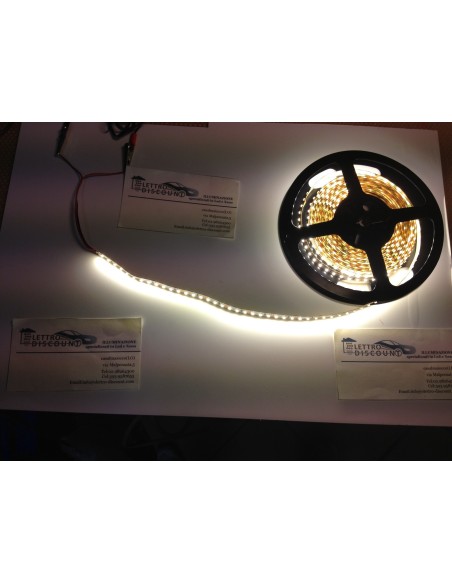 Bobina 5 Metri 600 Led  Bianco Commerciale Epistar