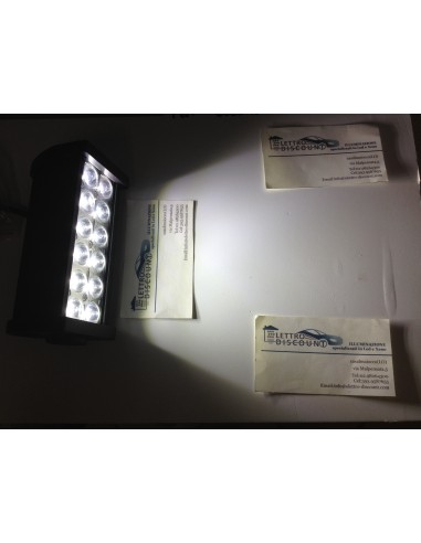 Barra a Led in alluminio 12V-24V 36W EPISTAR