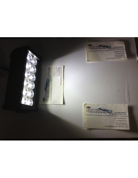 Barra a Led in alluminio 12V-24V 36W EPISTAR