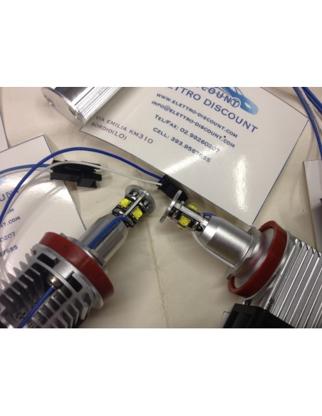 Angel Eyes anelli per BMW serie 1-3-5-6-Z-X CREE LED 40W