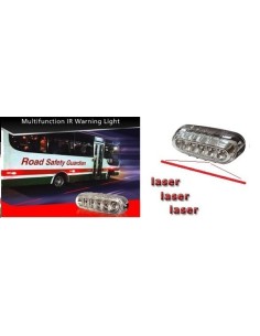 Led laser ingombri camion Arancio