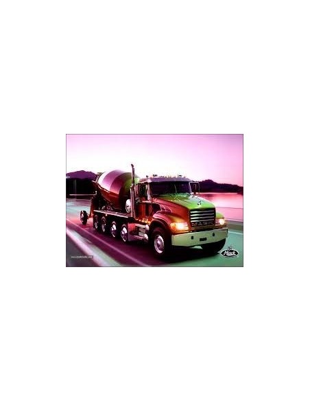 Led laser ingombri camion Rosso