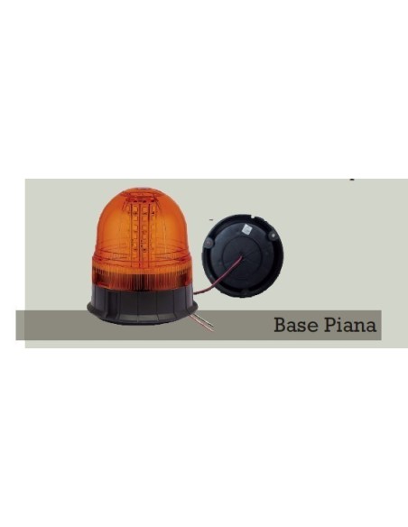 Faro lampeggiante a led Base Piana