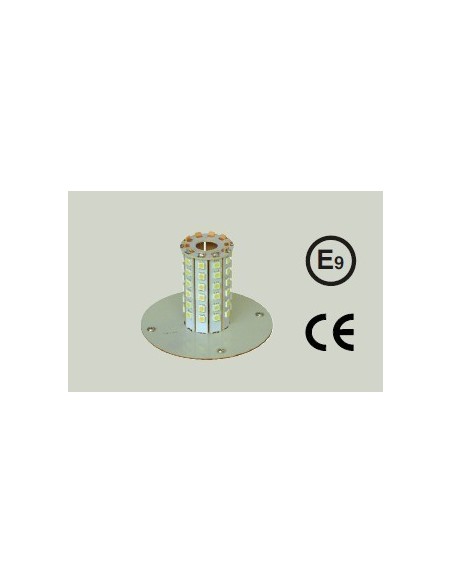 Faro lampeggiante a led Base Piana