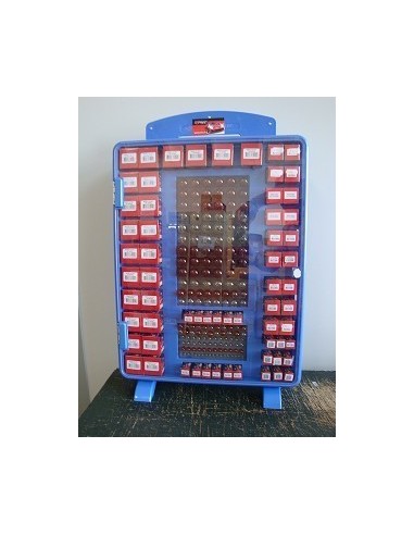 espositore Lampade Alogene