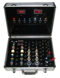 valigetta Test Lampade 12/24 V con display