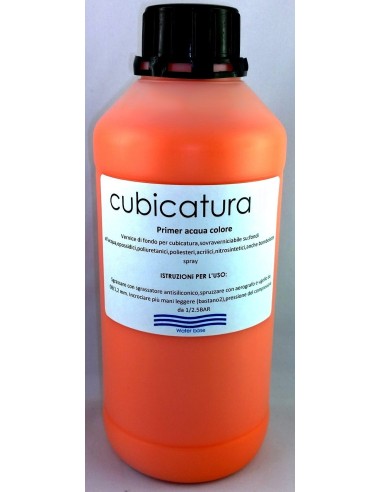 NOVITA' - Primer acqua -FAST CUBIC - ARANCIO ACIDO