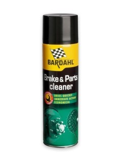 BARDAHL Brake & Parts Cleaner Rimuove Depositi Da Disco Pinza Tamburo Frizione 500 ML