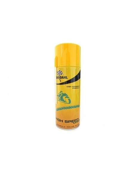 BARDAHL High Speed Chain Grasso Spray Adesivo Lubrificante Per Catene Moto Scooter 400 ML
