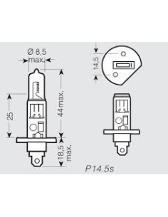 Kit Led ZES2 H1 Cambus singolo 2