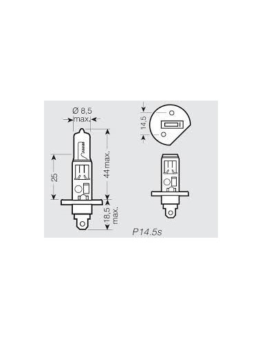 Kit Led ZES2 H1 Cambus singolo