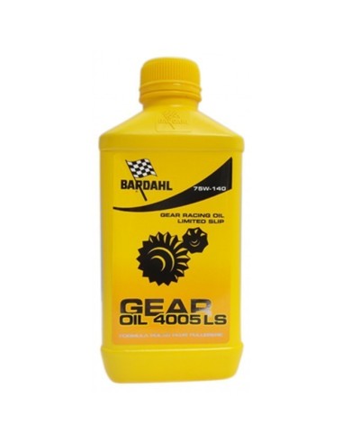 BARDAHL GEAR OIL 4005 LS 75W140 Lubrificanti Olio Trasimissioni Differenziali Ingranaggi Cambio 1 LT