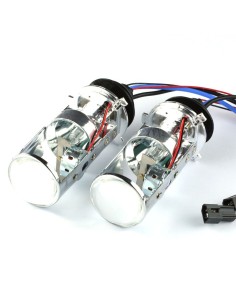 kit lampade BiXeno in H4 6000K con lente