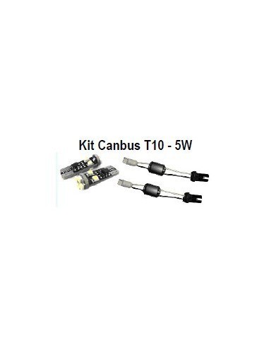 Kit completo T10 Led Cambus Golf Punto Giulietta Ypsilon