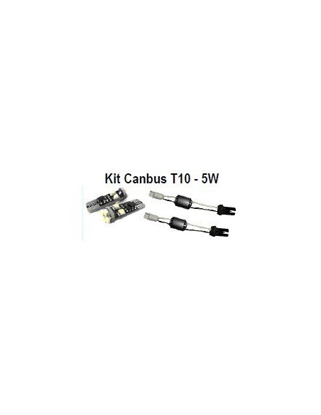 Kit completo T10 Led Cambus Golf Punto Giulietta Ypsilon