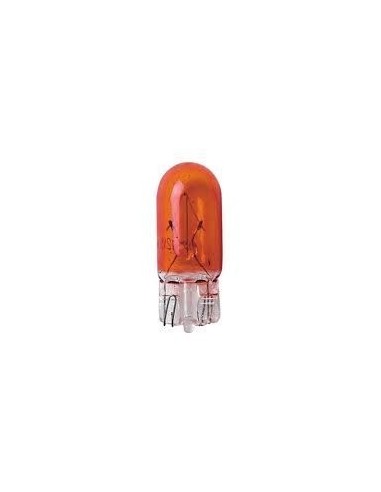 T10 W5W Arancio (tutto vetro) 12V