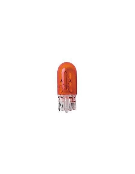 T10 W5W Arancio (tutto vetro) 12V