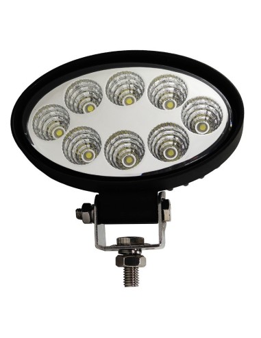Faretto universale ovale 09-32v 24W epistar