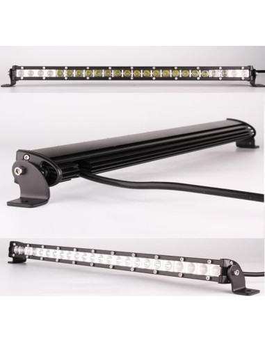 Barra a Led in alluminio 12V 250W EPISTAR curvo