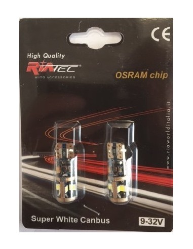 Lampade 9 Led Chip Osram Cambus - 12V