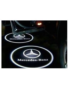 Lampada di cortesia a LED con LOGO MERCEDES 2