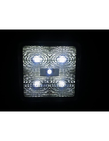 Faretto universale quadrato 12V-24V epistar