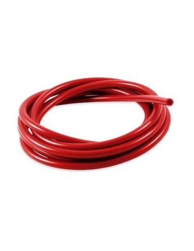 Tubo al Silicone Rosso 0.5 MT 4x8