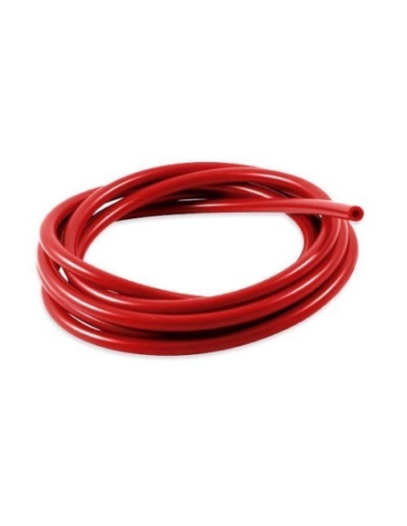 Tubo al Silicone Rosso 0.5 MT 4x8