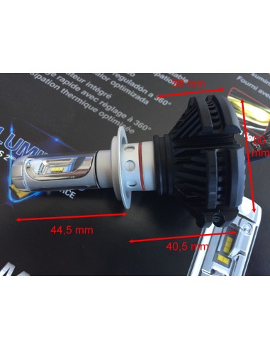 Kit Led H1 Cambus 6500k Zes2