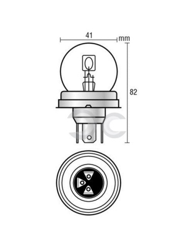 Kit Led P45T Cambus 6500k